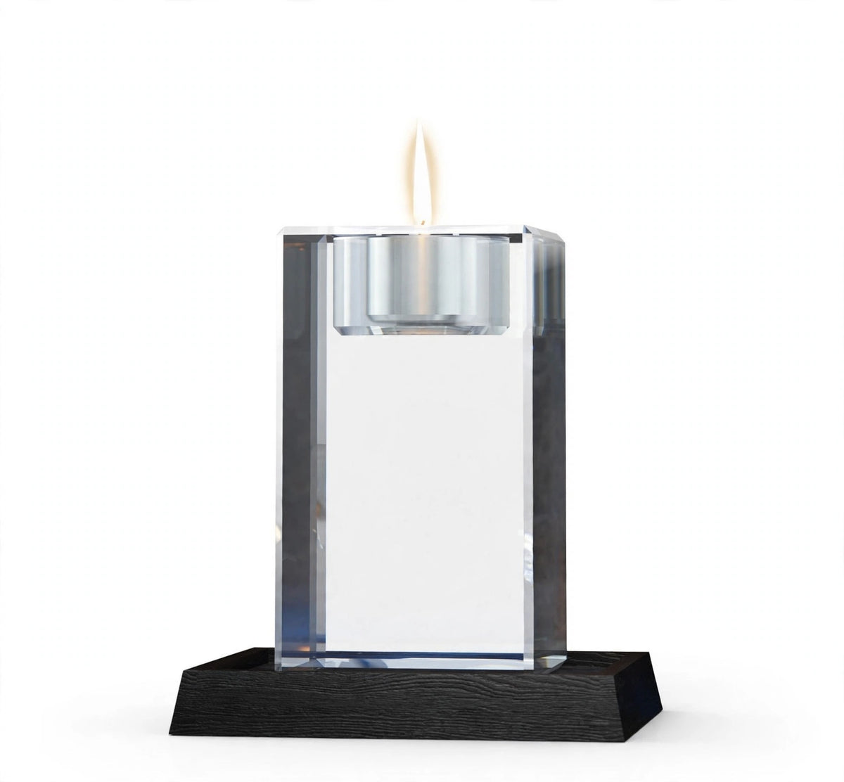 Personalized 3D Photo Crystal Candle