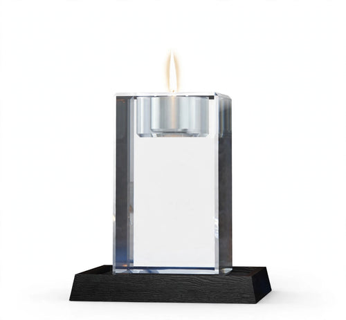 Personalized 3D Photo Crystal Candle