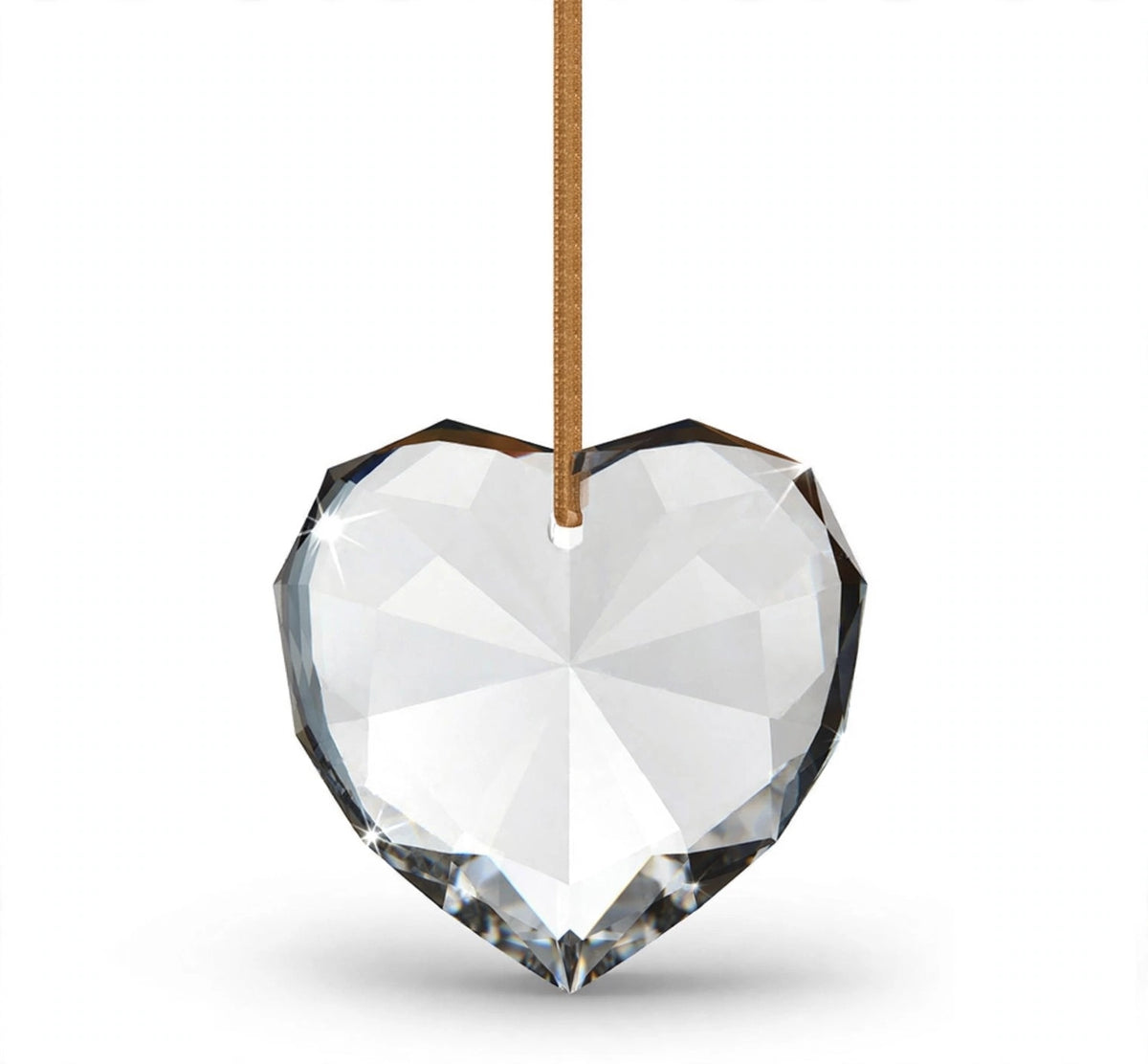 Personalized 3D Photo Crystal Ornament – Heart